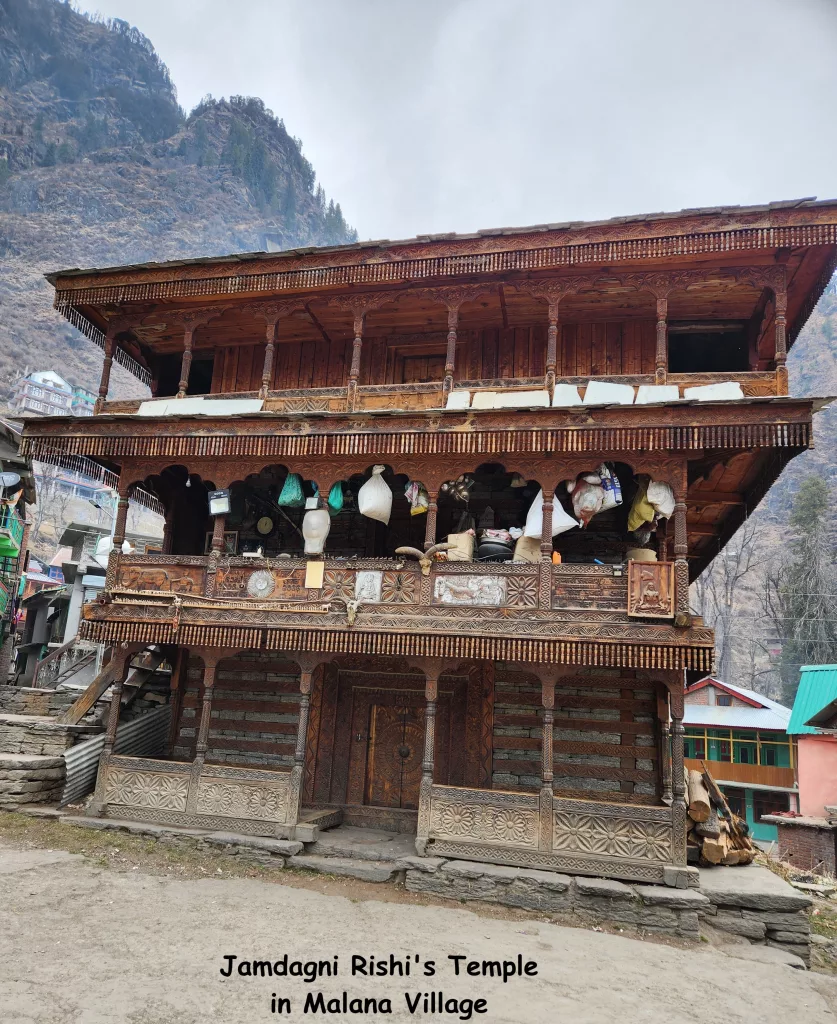 This is Jamdagni Rishi's Temple in Malana Village