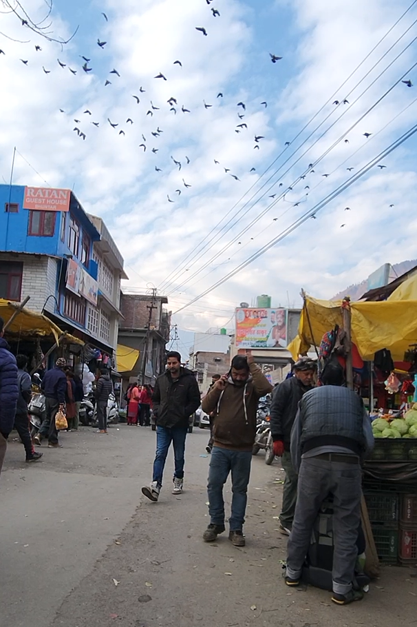 Local Market Kullu, Himachal