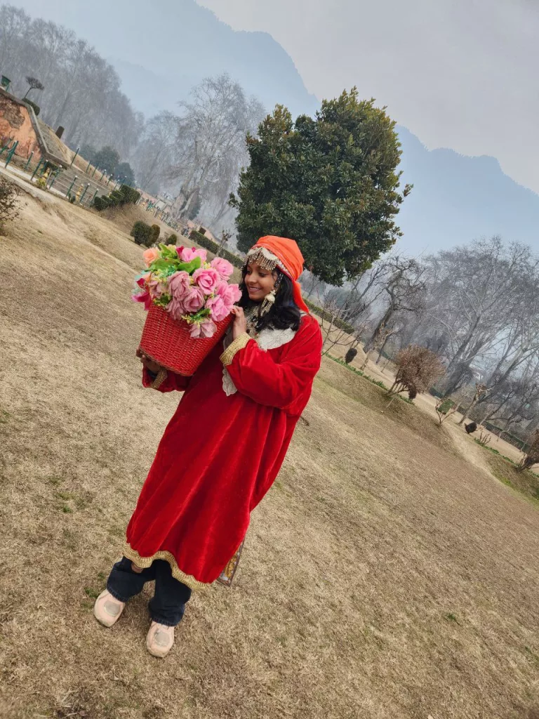 Kashmiri Velvet Phiran and Kasaba