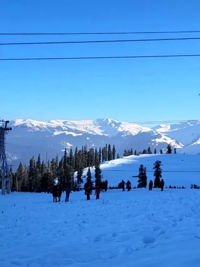 scenic view from Kongdori, phase 1 gulmarg