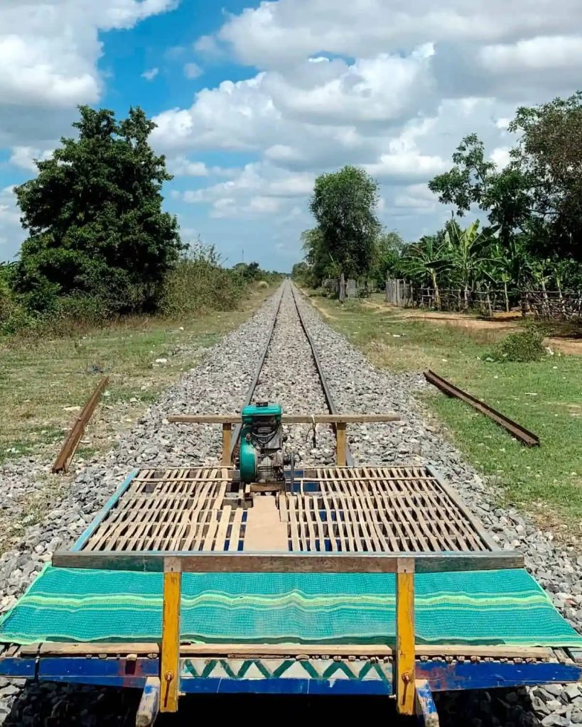 Bamboo train