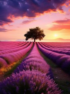 Lavender Field of Provence